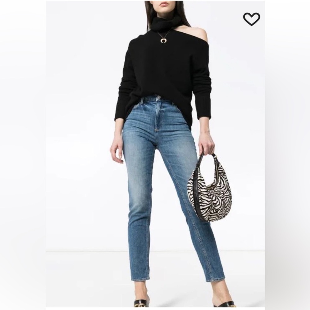 PAIGE Raundi Cold Shoulder Turtleneck Sweater